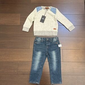 7 For All Man Kind 2 Piece Toddler Set